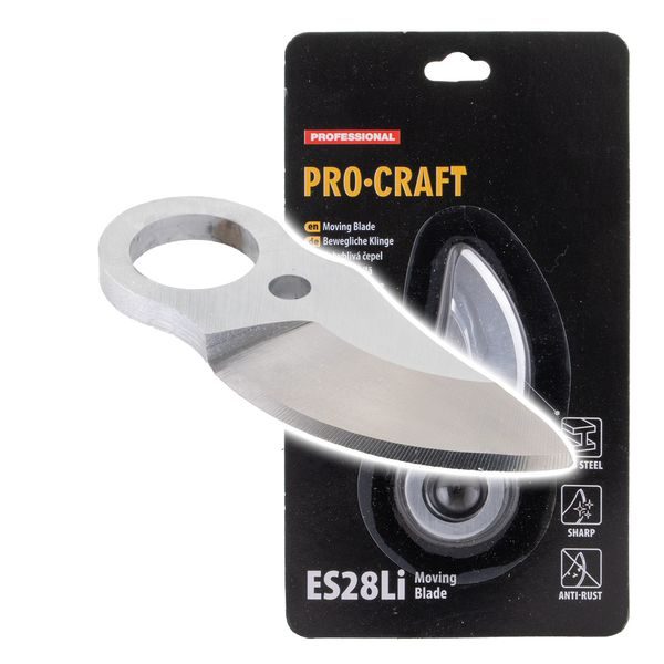 НÁHRADNÍ HORNÍ NŮŽ NA AKU NŮŽKY PROCRAFT ES28LI | ES28LI MOVING BLADE PROCRAFT - PŘÍSLUŠENSTVÍ PROCRAFT{% if zbozi.kategorie.adresa_nazvy[0] != zbozi.kategorie.nazev %} - NÁHRADNÍ DÍLY{% endif %}
