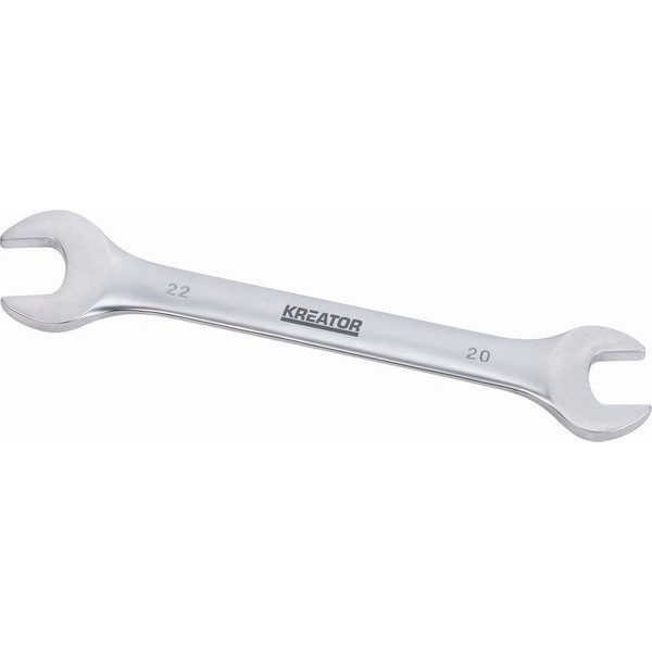 KREATOR KRT501008 OBOUSTRANNÝ KLÍČ OTEVŘENÝ 20X22 -225MM - OBOUSTRANNÉ KLÍČE{% if zbozi.kategorie.adresa_nazvy[0] != zbozi.kategorie.nazev %} - RUČNÍ NÁŘADÍ{% endif %}