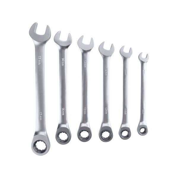 TOTAL KLÍČE RÁČNOVÉ OČKOPLOCHÉ, SADA 6KS, 8-17MM, INDUSTRIAL, CRMO, THT102RK566 - KLÍČE OČKO-RÁČNA/OTEVŘENÝ{% if zbozi.kategorie.adresa_nazvy[0] != zbozi.kategorie.nazev %} - RUČNÍ NÁŘADÍ{% endif %}