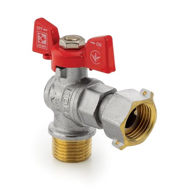 KULOVÝ KOHOUT S PŘEVLEČNOU MATICÍ, ROHOVÝ, MOTÝL, ČERVENÝ KR.221 3/4"FM | KR.221 3/4"FM PROCRAFT - PŘÍSLUŠENSTVÍ (KOHOUTY, ŠROUBENÍ,...){% if zbozi.kategorie.adresa_nazvy[0] != zbozi.kategorie.nazev %} - SANITA{% endif %}