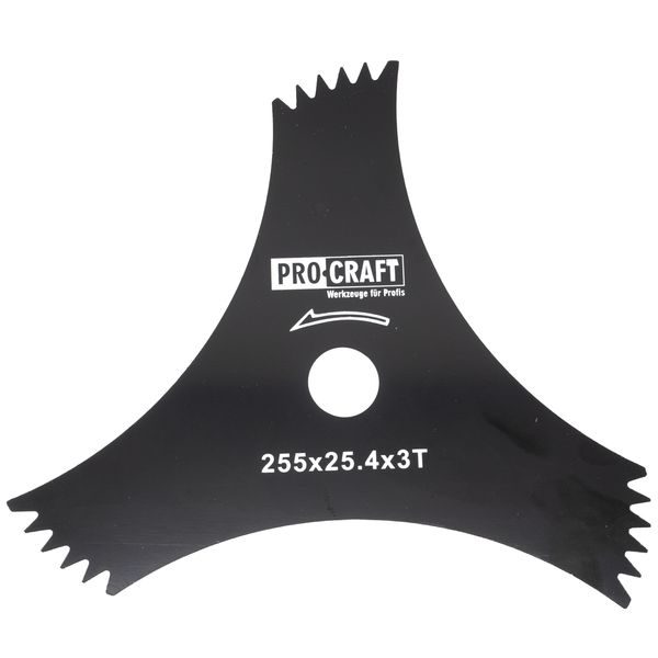 NŮŽ KŘOVINOŘEZU (D255*25.4) 3T (DRAGON) PROCRAFT | H-3T/D PROCRAFT - ŽACÍ LISTY - NOŽE{% if zbozi.kategorie.adresa_nazvy[0] != zbozi.kategorie.nazev %} - ZAHRADA{% endif %}