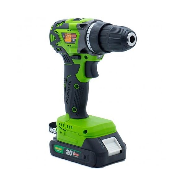 AKU VRTACÍ ŠROUBOVÁK PROCRAFT PA20BL 1 BATERIE | PA20BL 1B PROCRAFT - AKU ŠROUBOVÁK 18V - 20V{% if zbozi.kategorie.adresa_nazvy[0] != zbozi.kategorie.nazev %} - AKU NÁŘADÍ{% endif %}