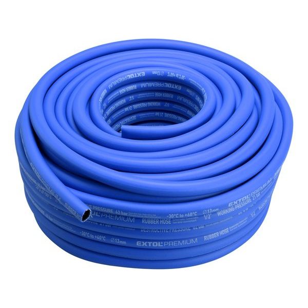 EXTOL PREMIUM HADICE VZDUCHOVÁ, GUMA, 1/2" (13/19MM), 50M, 8865146 - TLAKOVÉ VZDUCHOVÉ HADICE{% if zbozi.kategorie.adresa_nazvy[0] != zbozi.kategorie.nazev %} - PNEU NÁŘADÍ{% endif %}