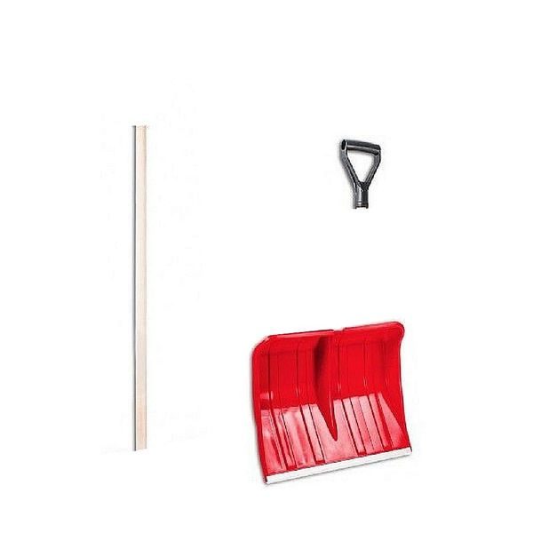HRABLO NA SNÍH PRA-DED ČERVENÉ, 37,5X49CM, DŘEVĚNÁ NÁSADA - ROZLOŽENÉ - HRABLA A LOPATY NA SNÍH{% if zbozi.kategorie.adresa_nazvy[0] != zbozi.kategorie.nazev %} - RUČNÍ NÁŘADÍ{% endif %}