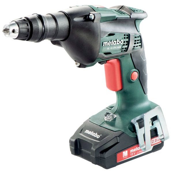 METABO SE 18 LTX 2500 2X2,0AH - AKU ŠROUBOVÁKY NA SÁDROKARTON{% if zbozi.kategorie.adresa_nazvy[0] != zbozi.kategorie.nazev %} - AKU NÁŘADÍ{% endif %}