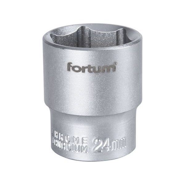 FORTUM HLAVICE NÁSTRČNÁ 1/2", 24MM, L 38MM, 4700424 - NÁSTRČNÉ HLAVICE, OŘECHY{% if zbozi.kategorie.adresa_nazvy[0] != zbozi.kategorie.nazev %} - RUČNÍ NÁŘADÍ{% endif %}
