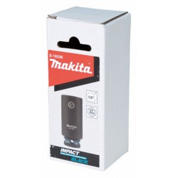 MAKITA E-16536 - KLÍČ NÁSTRČNÝ PRODLOUŽENÝ 1/2", ČTYŘHRAN, IMPACT BLACK, 27MM - NÁSTROJE ČTYŘHRAN 1/2"{% if zbozi.kategorie.adresa_nazvy[0] != zbozi.kategorie.nazev %} - MAKITA-SHOP{% endif %}