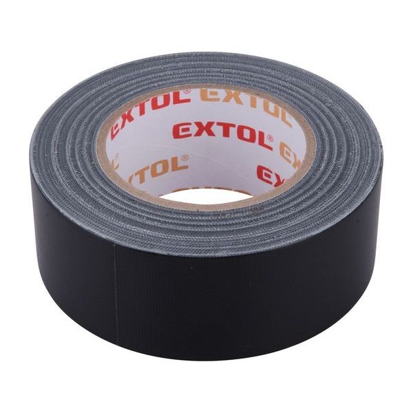 EXTOL PREMIUM PÁSKA LEPICÍ TEXTILNÍ/UNIVERZÁLNÍ, 50MM X 50M TL.0,18MM, ČERNÁ, 8856313 - ODVÍJEČE A LEPÍCÍ PÁSKY{% if zbozi.kategorie.adresa_nazvy[0] != zbozi.kategorie.nazev %} - DÍLNA A GARÁŽ{% endif %}