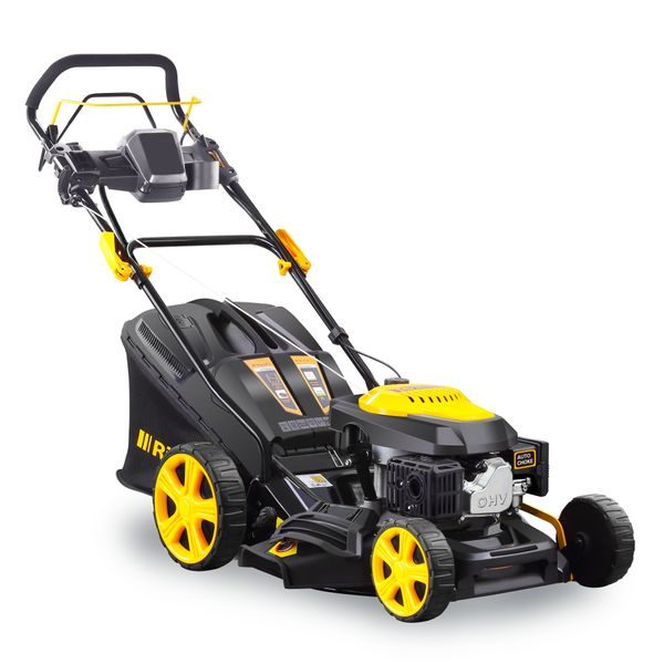 RIWALL PRO RPM 4735 E MULTIFUNKČNÍ TRAVNÍ SEKAČKA 4 V 1 S BENZINOVÝM MOTOREM, POJEZDEM A ELEKTROSTARTEM - SEKAČKY S ELEKTROSTARTEM{% if zbozi.kategorie.adresa_nazvy[0] != zbozi.kategorie.nazev %} - ZAHRADA{% endif %}