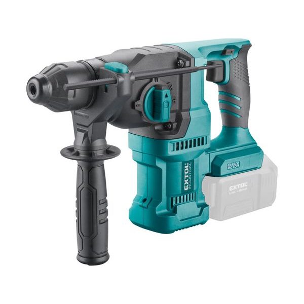 EXTOL INDUSTRIAL KLADIVO VRTACÍ AKU SHARE20V, 2,6J, SDS PLUS, BRUSHLESS, 20V LI-ION, BEZ BATERIE A NABÍJEČKY, 8791817 - AKU VRTACÍ, SEKACÍ A KOMBINOVANÁ KLADIVA{% if zbozi.kategorie.adresa_nazvy[0] != zbozi.kategorie.nazev %} - AKU NÁŘADÍ{% endif %}