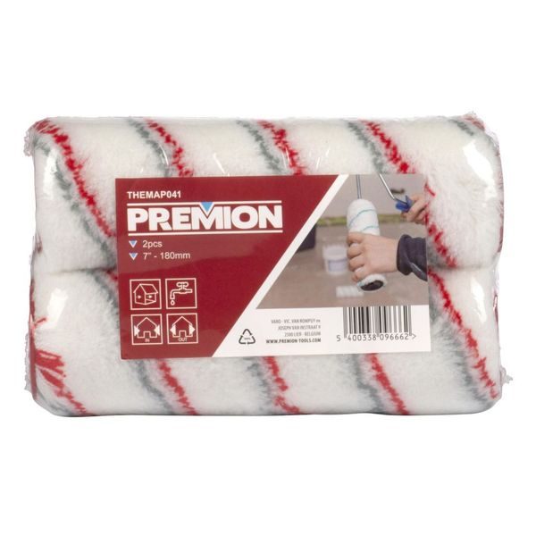 PREMION THEMAP041 VÁLEČEK MALÍŘSKÝ AKRYL 180MM 2KS - MALÍŘSKÉ POMŮCKY{% if zbozi.kategorie.adresa_nazvy[0] != zbozi.kategorie.nazev %} - DŮM A DOMÁCNOST, ELEKTRO..{% endif %}