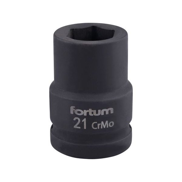 FORTUM HLAVICE NÁSTRČNÁ RÁZOVÁ 3/4", 21MM, L 52MM, CRMOV, 4703021 - RÁZOVÉ HLAVICE{% if zbozi.kategorie.adresa_nazvy[0] != zbozi.kategorie.nazev %} - RUČNÍ NÁŘADÍ{% endif %}