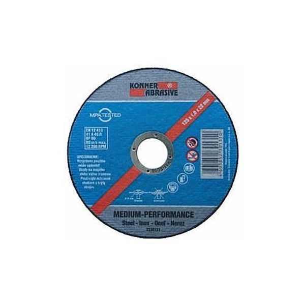 KOTOUČ KONNER D603 180X1,6X22MM, METAL - ŘEZNÝ KOTOUČ 180 MM{% if zbozi.kategorie.adresa_nazvy[0] != zbozi.kategorie.nazev %} - PŘÍSLUŠENSTVÍ{% endif %}