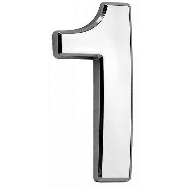 DOMOVNÍ ČÍSLO "1" MAGICHOME, S LEPÍCÍ PÁSKOU, STŘÍBRNÉ, 70X100 MM, ABS - DOMOVNÍ ČÍSLA{% if zbozi.kategorie.adresa_nazvy[0] != zbozi.kategorie.nazev %} - DŮM A DOMÁCNOST, ELEKTRO..{% endif %}