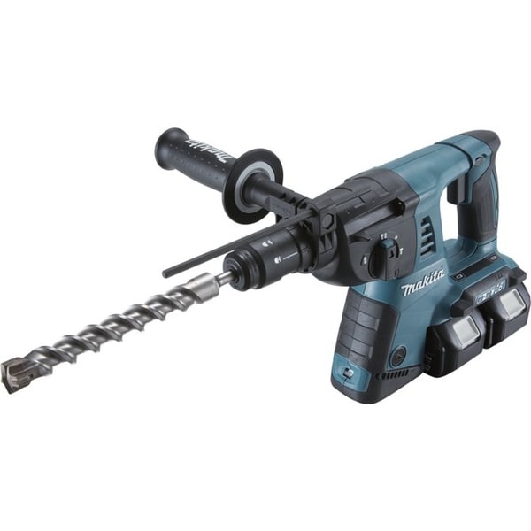 MAKITA DHR264PF2J - AKU KLADIVO S VÝMĚNNÝM SKLÍČIDLEM LI-ION 2X18V/3,0AH,SYSTAINER - AKU VRTACÍ A BOURACÍ KLADIVA{% if zbozi.kategorie.adresa_nazvy[0] != zbozi.kategorie.nazev %} - AKU NÁŘADÍ{% endif %}