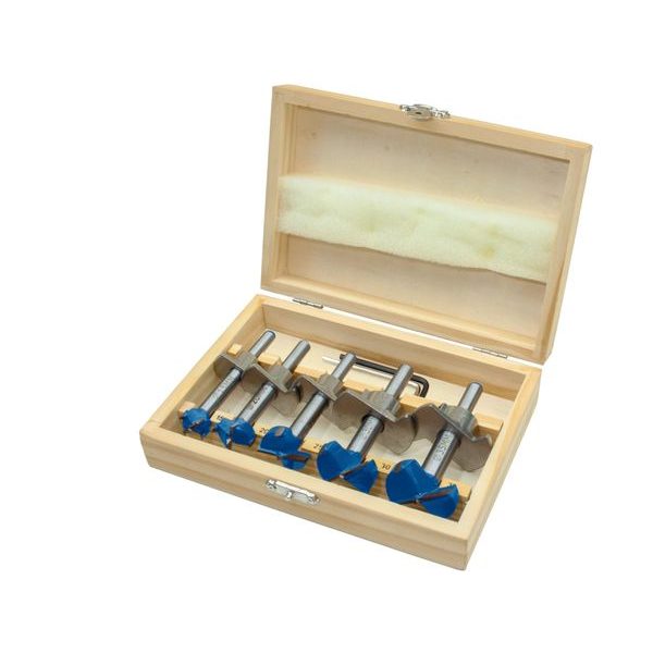 EXTOL CRAFT FRÉZY-SUKOVNÍKY, DO DŘEVA S HLOUBK. DORAZEM, SADA 5KS,, ⌀15-20-25-30-35MM, 902003 - SUKOVNÍKY{% if zbozi.kategorie.adresa_nazvy[0] != zbozi.kategorie.nazev %} - PŘÍSLUŠENSTVÍ{% endif %}