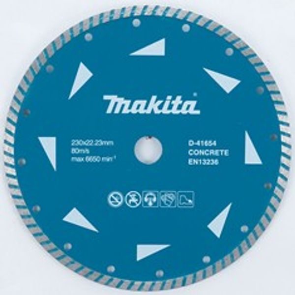 MAKITA D-41654 - KOTOUČ ŘEZNÝ DIAMANTOVÝ 230X3.1X22.23MM - NEROZŘAZENO{% if zbozi.kategorie.adresa_nazvy[0] != zbozi.kategorie.nazev %} - MAKITA-SHOP{% endif %}
