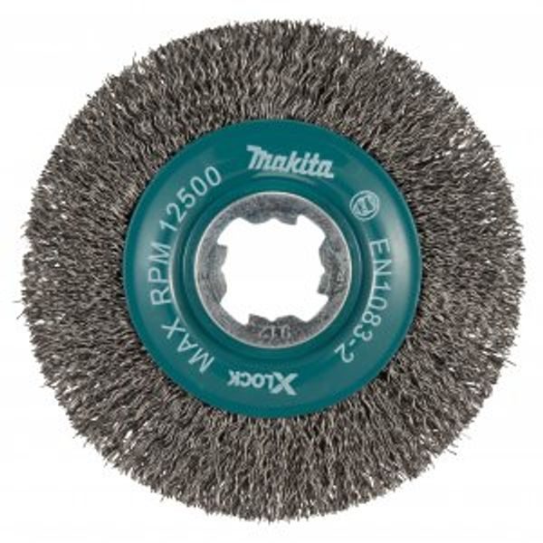 MAKITA D-73427 - KOTOUČOVÝ KARTÁČ Z OCELOVÉHO DRÁTU-VLNITÝ DRÁT PRŮMĚR 0,3MM X-LOCK 115MM - X-LOCK SYSTÉM{% if zbozi.kategorie.adresa_nazvy[0] != zbozi.kategorie.nazev %} - MAKITA-SHOP{% endif %}