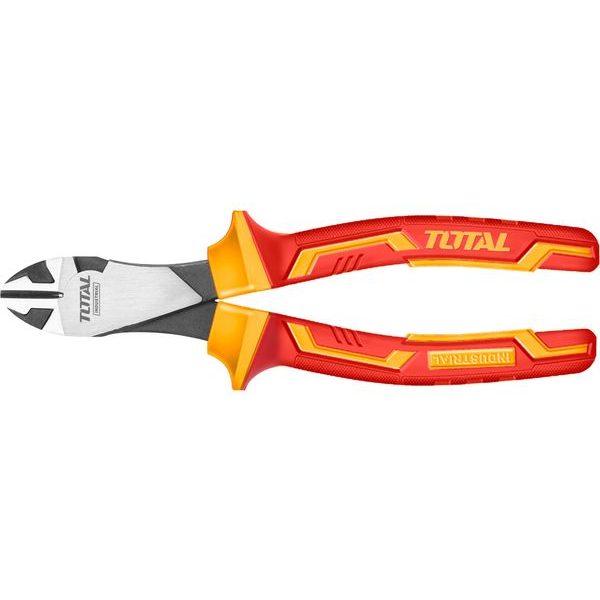 TOTAL ELEKTRIKÁŘSKÉ KLEŠTĚ ŠTÍPACÍ BOČNÍ, HEAVY DUTY, 180MM, INDUSTRIAL, THTIP2571 - ŠTÍPACÍ KLEŠTĚ{% if zbozi.kategorie.adresa_nazvy[0] != zbozi.kategorie.nazev %} - RUČNÍ NÁŘADÍ{% endif %}