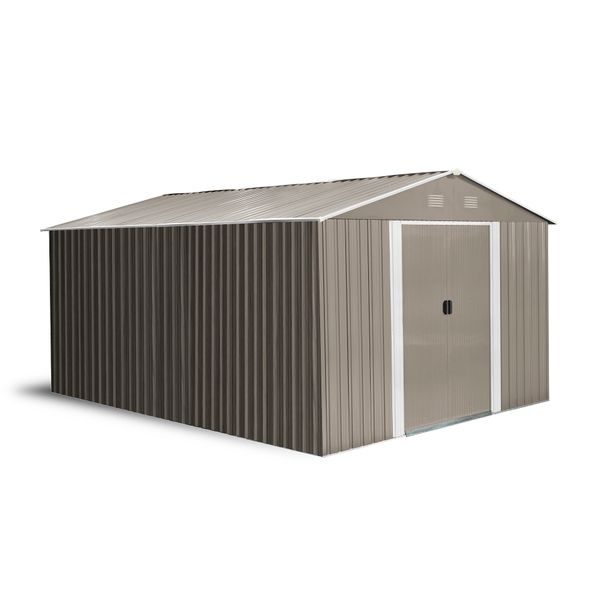 RIWALL PRO RMSA 12X10 BROWN ZAHRADNÍ DOMEK KOVOVÝ 3 X 3,7 M SE SEDLOVOU STŘECHOU HNĚDÝ - ZAHRADNÍ DOMKY{% if zbozi.kategorie.adresa_nazvy[0] != zbozi.kategorie.nazev %} - DŮM A DOMÁCNOST, ELEKTRO..{% endif %}