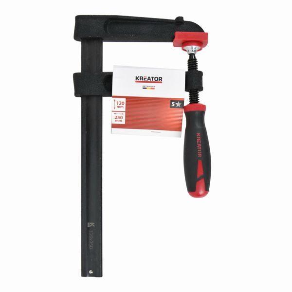 KREATOR KRTH40204 TRUHLÁŘSKÁ SVĚRKA 120X250MM HIGH QUALITY - TRUHLÁŘSKÉ SVĚRKY{% if zbozi.kategorie.adresa_nazvy[0] != zbozi.kategorie.nazev %} - RUČNÍ NÁŘADÍ{% endif %}