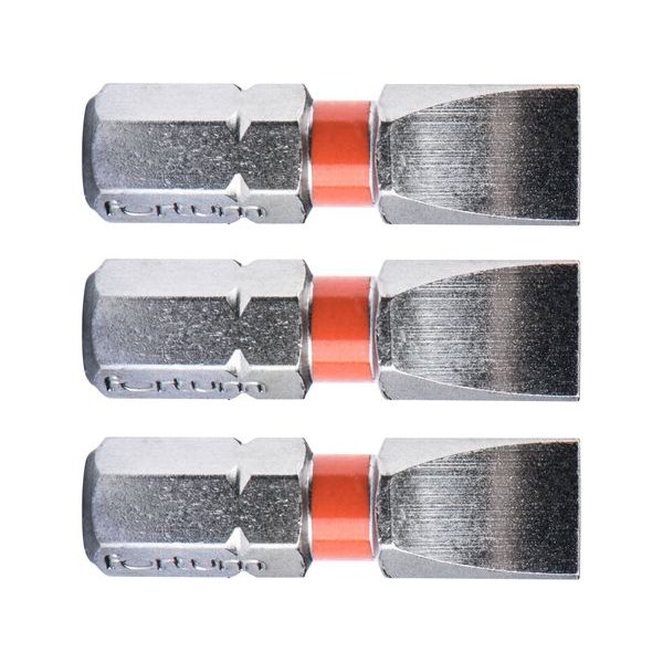 FORTUM HROT PLOCHÝ SADA 3KS, 7X25MM, S2, 4741107 - STANDARDNÍ BITY PŘÍMÉ{% if zbozi.kategorie.adresa_nazvy[0] != zbozi.kategorie.nazev %} - PŘÍSLUŠENSTVÍ{% endif %}