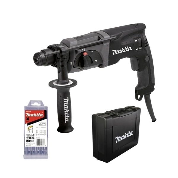 MAKITA HR2470BX40 - KOMBINOVANÉ KLADIVO ČERNÉ S PŘÍSLUŠENSTVÍM 2,4J,780W - KOMB. KLADIVA SDS +{% if zbozi.kategorie.adresa_nazvy[0] != zbozi.kategorie.nazev %} - ELEKTRICKÉ NÁŘADÍ{% endif %}