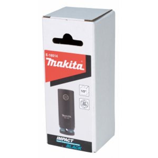 MAKITA E-16514 - KLÍČ NÁSTRČNÝ PRODLOUŽENÝ 1/2", ČTYŘHRAN, IMPACT BLACK, 22MM - NÁSTROJE ČTYŘHRAN 1/2"{% if zbozi.kategorie.adresa_nazvy[0] != zbozi.kategorie.nazev %} - MAKITA-SHOP{% endif %}