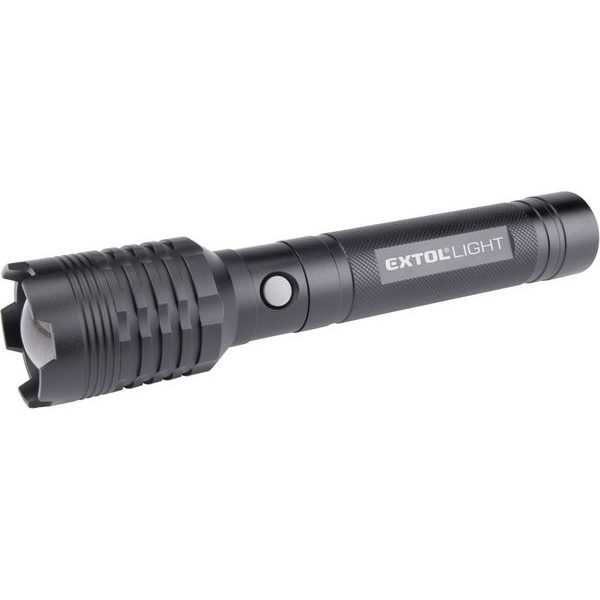 EXTOL LIGHT SVÍTILNA 4000LM COB, ZOOM, USB NABÍJENÍ S POWERBANKOU, 60W COB LED, 43136 - KAPESNÍ SVÍTILNY A ČELOVKY{% if zbozi.kategorie.adresa_nazvy[0] != zbozi.kategorie.nazev %} - SVÍTIDLA{% endif %}