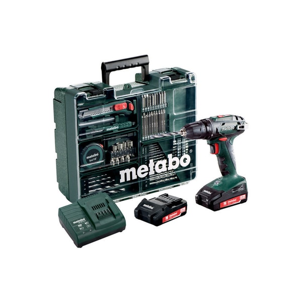 METABO BS 18  MD 2X2,0 AH# - AKU ŠROUBOVÁK 18V - 20V{% if zbozi.kategorie.adresa_nazvy[0] != zbozi.kategorie.nazev %} - AKU NÁŘADÍ{% endif %}