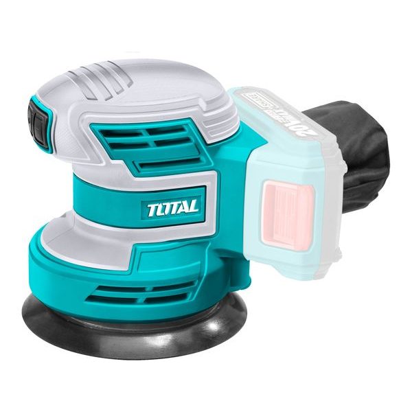 TOTAL BRUSKA EXCENTRICKÁ AKU, 125MM, 20V LI-ION, 2000MAH, BEZ BATERIE A NABÍJEČKY, INDUSTRIAL, TROSLI2001 - AKU EXCENTRICKÉ BRUSKY{% if zbozi.kategorie.adresa_nazvy[0] != zbozi.kategorie.nazev %} - AKU NÁŘADÍ{% endif %}