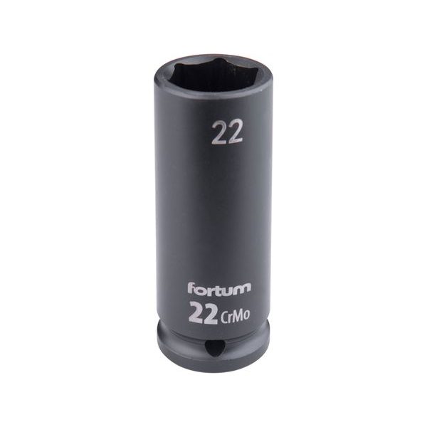 FORTUM HLAVICE NÁSTRČNÁ RÁZOVÁ 1/2", 22MM, L 78MM, CRMOV, 4703222 - RÁZOVÉ HLAVICE{% if zbozi.kategorie.adresa_nazvy[0] != zbozi.kategorie.nazev %} - RUČNÍ NÁŘADÍ{% endif %}