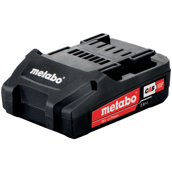 METABO AKU ČLÁNEK LI-POWER 18 V - 2,0AH# /625596000 - PŘÍSLUŠENSTVÍ METABO{% if zbozi.kategorie.adresa_nazvy[0] != zbozi.kategorie.nazev %} - NÁHRADNÍ DÍLY{% endif %}