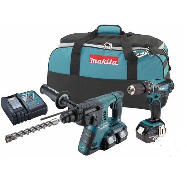 MAKITA DLX2069M - AKU SADA DHP456+DHR263 18V - AKU SADY{% if zbozi.kategorie.adresa_nazvy[0] != zbozi.kategorie.nazev %} - AKU NÁŘADÍ{% endif %}