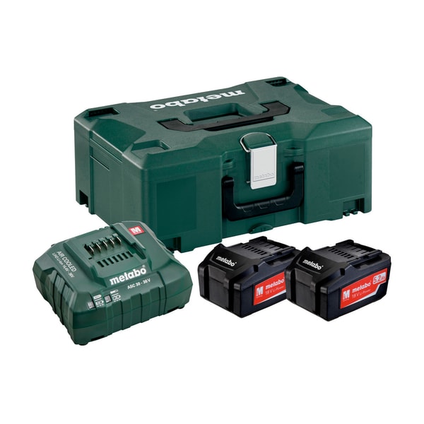 METABO 2 X 5.2 AH, ASC 30 - 36 V + METALOC II# - METABO POWER PARTNER{% if zbozi.kategorie.adresa_nazvy[0] != zbozi.kategorie.nazev %} - ELEKTRICKÉ NÁŘADÍ{% endif %}