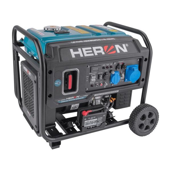 HERON ELEKTROCENTRÁLA DIGITÁLNÍ INVERTOROVÁ, 6,5KW, EL. START, DÁLKOVÉ OVLÁDÁNÍ, 8896233 - JEDNOFÁZOVÉ CENTRÁLY{% if zbozi.kategorie.adresa_nazvy[0] != zbozi.kategorie.nazev %} - ELEKTROCENTRÁLY{% endif %}