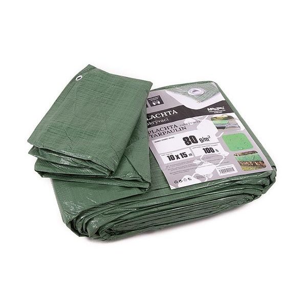 PLACHTA 80G ZELENÁ 10X15M - PLACHTY STANDARD{% if zbozi.kategorie.adresa_nazvy[0] != zbozi.kategorie.nazev %} - DÍLNA A GARÁŽ{% endif %}