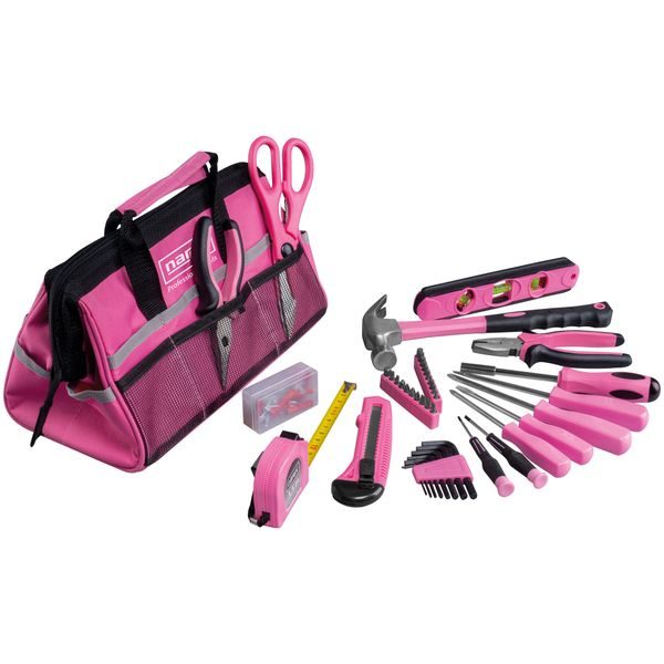 LADY TOOL KIT - DÁMSKÉ RUČNÍ NÁŘADÍ - SADY NÁŘADÍ{% if zbozi.kategorie.adresa_nazvy[0] != zbozi.kategorie.nazev %} - RUČNÍ NÁŘADÍ{% endif %}