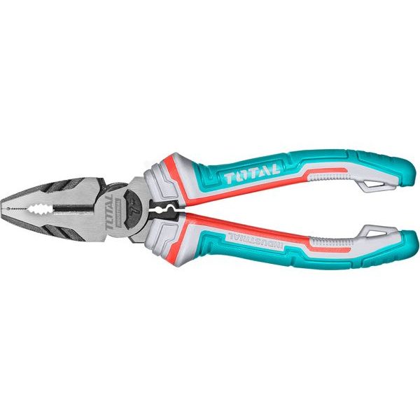 TOTAL KLEŠTĚ KOMBINOVANÉ, INDUSTRIAL, 180MM, CRV, THT210706S - KOMBINOVANÉ KLEŠTĚ{% if zbozi.kategorie.adresa_nazvy[0] != zbozi.kategorie.nazev %} - RUČNÍ NÁŘADÍ{% endif %}