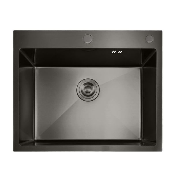 NEREZOVÝ DŘEZ MIXXUS MH5843 GRAPHITE SE SIFONEM, GRAFITOVÝ | MH5843 GRAPHITE MIXXUS - DŘEZY{% if zbozi.kategorie.adresa_nazvy[0] != zbozi.kategorie.nazev %} - SANITA{% endif %}