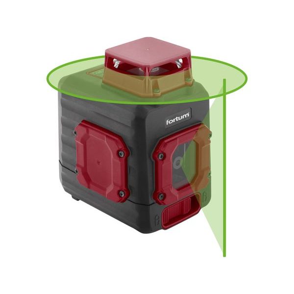 FORTUM LASER ZELENÝ LINIOVÝ, KŘÍŽOVÝ SAMONIVELAČNÍ, 1H360°X 1V, 4780209 - LINIOVÉ LASERY{% if zbozi.kategorie.adresa_nazvy[0] != zbozi.kategorie.nazev %} - MĚŘÍCÍ TECHNIKA{% endif %}