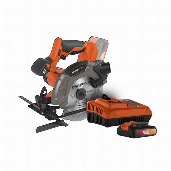 POWERPLUS POWDP25200SET AKU OKRUŽNÍ PILA 20V SET 165MM LI-ION - PILY DO 165MM{% if zbozi.kategorie.adresa_nazvy[0] != zbozi.kategorie.nazev %} - AKU NÁŘADÍ{% endif %}