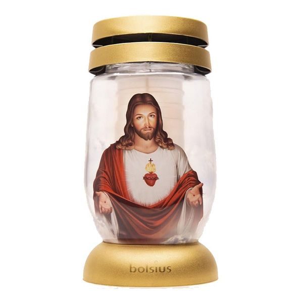 KAHAN 22CM, BOLSIUS S12 3D JEŽÍŠ, 36H - SVÍČKY, SVÍCNY A JINÉ{% if zbozi.kategorie.adresa_nazvy[0] != zbozi.kategorie.nazev %} - DŮM A DOMÁCNOST, ELEKTRO..{% endif %}