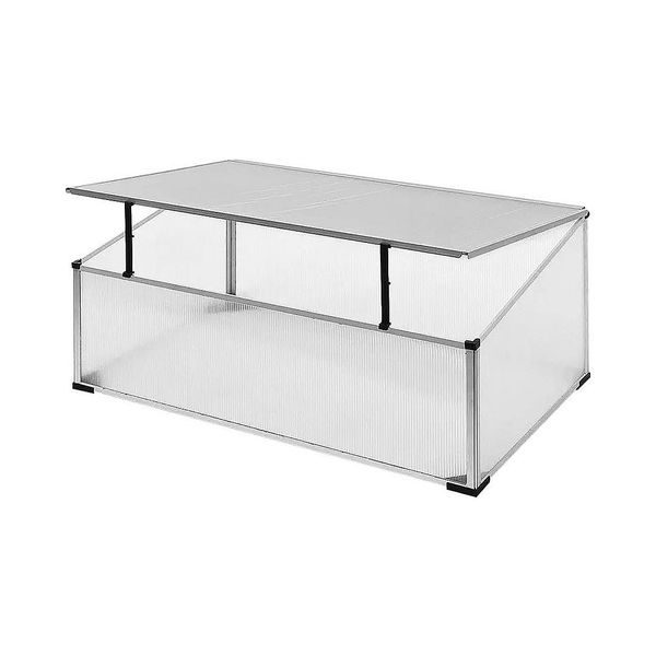 PAŘENIŠTĚ GREENHOUSE, ALU, PC, 100X60X40/30 CM - PAŘENIŠTĚ A SADBOVAČE{% if zbozi.kategorie.adresa_nazvy[0] != zbozi.kategorie.nazev %} - ZAHRADA{% endif %}