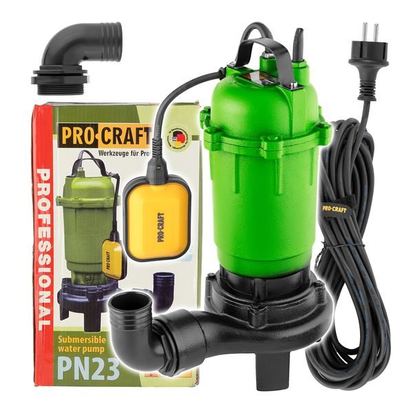 KALOVÉ ČERPADLO PROCRAFT PN23 | PN23 PROCRAFT - KALOVÁ ČERPADLA{% if zbozi.kategorie.adresa_nazvy[0] != zbozi.kategorie.nazev %} - ZAHRADA{% endif %}