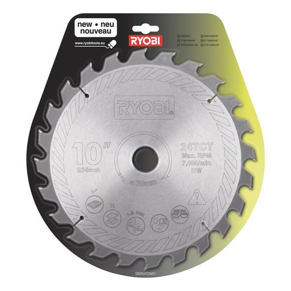 RYOBI SB 254T 24 A1 PILOVÝ KOTOUČ 254/30 MM, 24 Z. - PŘÍSLUŠENSTVÍ RYOBI{% if zbozi.kategorie.adresa_nazvy[0] != zbozi.kategorie.nazev %} - NÁHRADNÍ DÍLY{% endif %}
