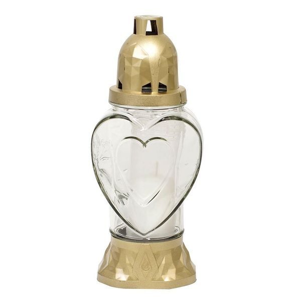 KAHAN HEART, ČIRÉ SKLO, 25,5CM, 28H - SVÍČKY, SVÍCNY A JINÉ{% if zbozi.kategorie.adresa_nazvy[0] != zbozi.kategorie.nazev %} - DŮM A DOMÁCNOST, ELEKTRO..{% endif %}
