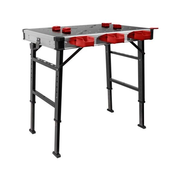 FORTUM STŮL PRACOVNÍ SKLÁDACÍ, 85X60CM, VÝŠKA 73,5-88,5CM, 4759990 - PRACOVNÍ STOLY{% if zbozi.kategorie.adresa_nazvy[0] != zbozi.kategorie.nazev %} - DÍLNA A GARÁŽ{% endif %}