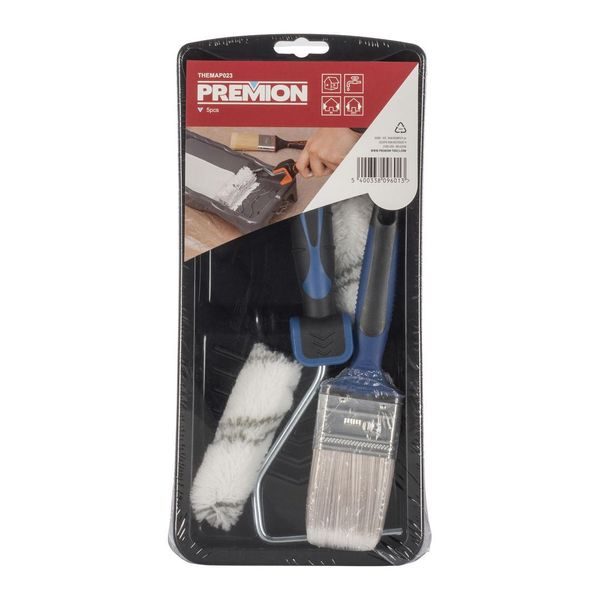 PREMION THEMAP023 VÁLEČEK MALÍŘSKÝ S VANIČKOU SET 100MM 5KS - MALÍŘSKÉ POMŮCKY{% if zbozi.kategorie.adresa_nazvy[0] != zbozi.kategorie.nazev %} - DŮM A DOMÁCNOST, ELEKTRO..{% endif %}