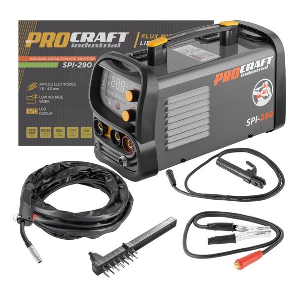 KOMBINOVANÁ INVERTOROVÁ SVÁŘEČKA/CO2 PROCRAFT SPI-290 | SPI-290 PROCRAFT - SVÁŘECÍ INVENTORY{% if zbozi.kategorie.adresa_nazvy[0] != zbozi.kategorie.nazev %} - ELEKTRICKÉ NÁŘADÍ{% endif %}